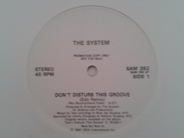 The System - Don't Disturb This Groove