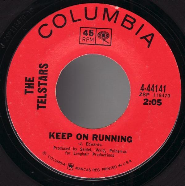 The Telstars  - Keep On Running / Hold Tight