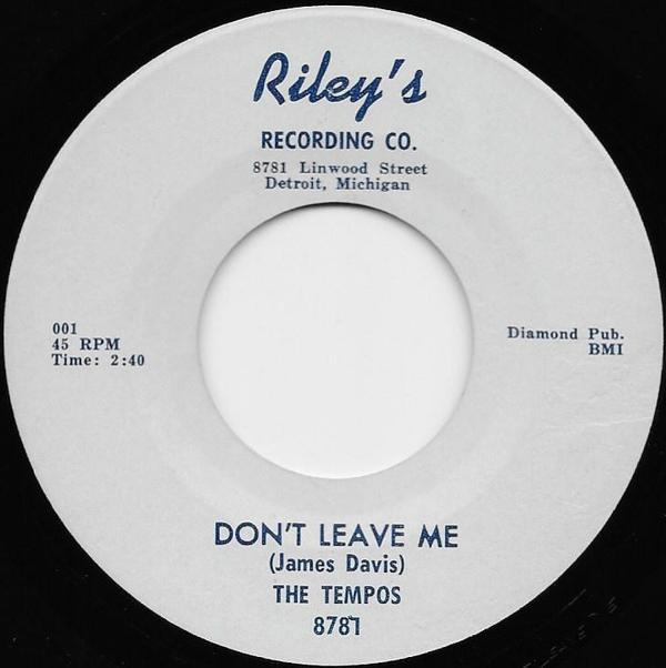 The Tempos (12) - Don't Leave Me
