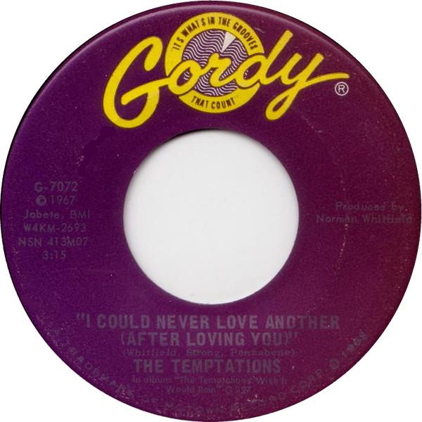 The Temptations - I Could Never Love Another (After Loving You)