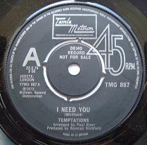 The Temptations - I Need You