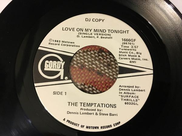 The Temptations - Love On My Mind Tonight