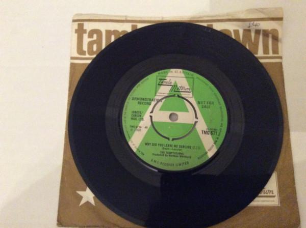 The Temptations - Why Did You Leave Me Darling