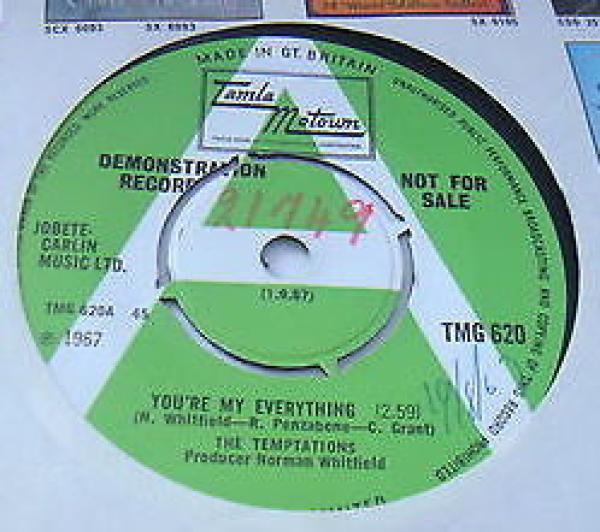 The Temptations - You're My Everything / I've Been Good To You