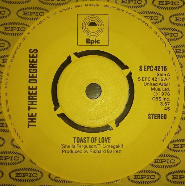 The Three Degrees - Toast Of Love