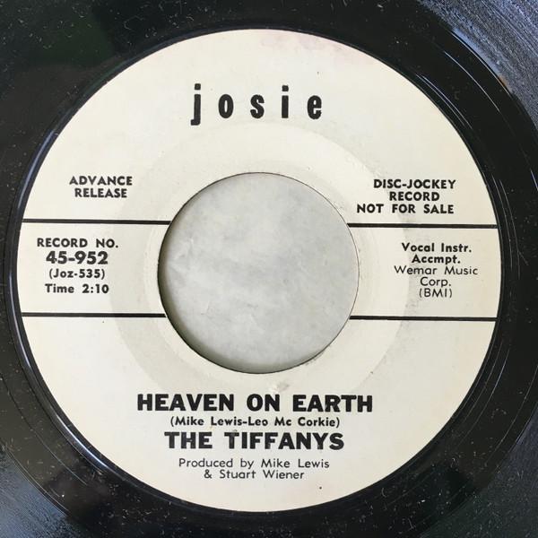The Tiffanys - Take Another Look At Me / Heaven On Earth