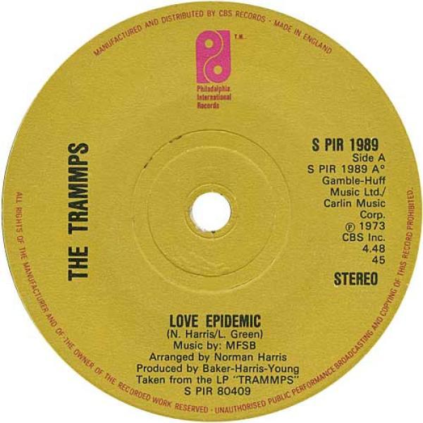The Trammps - Love Epidemic / I Know That Feeling