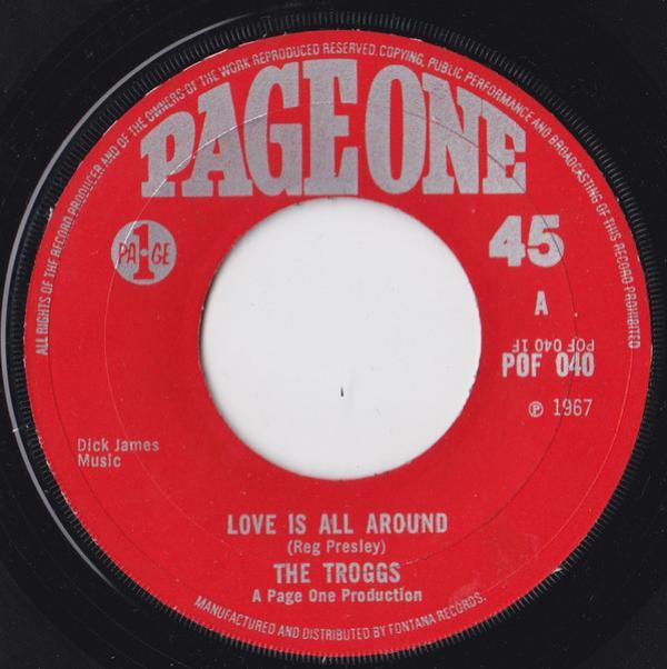 The Troggs - Love Is All Around