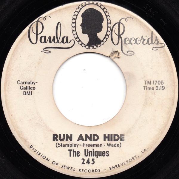 The Uniques  - Run And Hide
