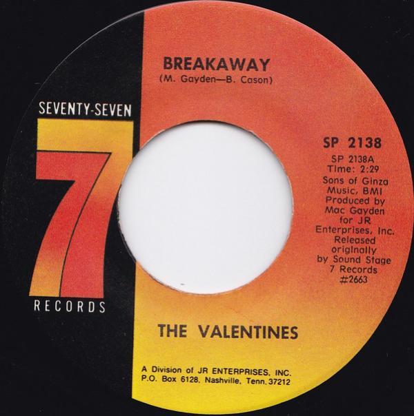 The Valentines  - Breakaway