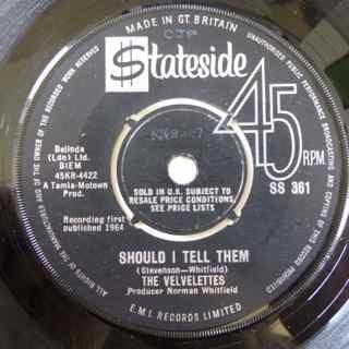 The Velvelettes - Needle In A Haystack / Should I Tell Them