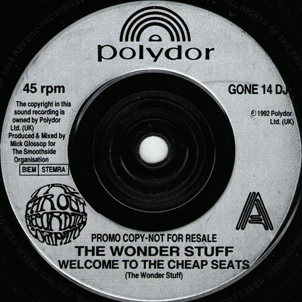 The Wonder Stuff - Welcome To The Cheap Seats