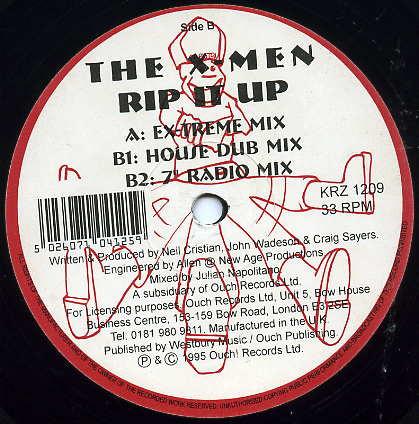 The X-Men  - Rip It Up