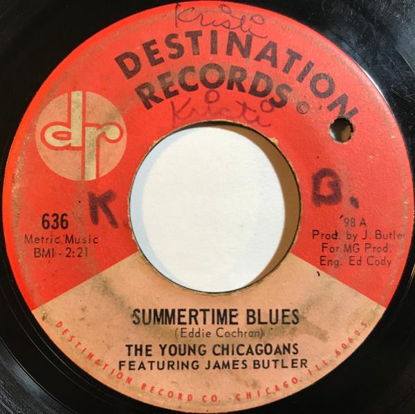 The Young Chicagoans, James Butler (7) - Summertime Blues
