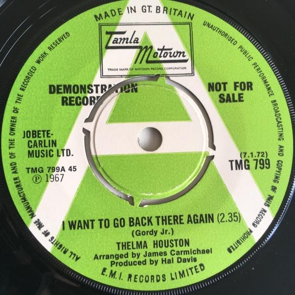 Thelma Houston - I Want To Go Back There Again / Pick Of The Week