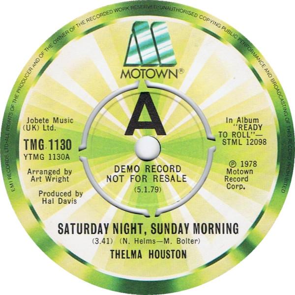 Thelma Houston - Saturday Night, Sunday Morning