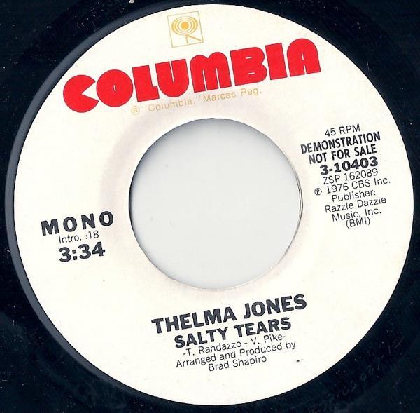 Thelma Jones - Salty Tears