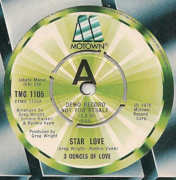 Three Ounces Of Love - Star Love