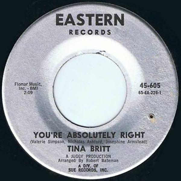 Tina Britt - You're Absolutely Right / Look