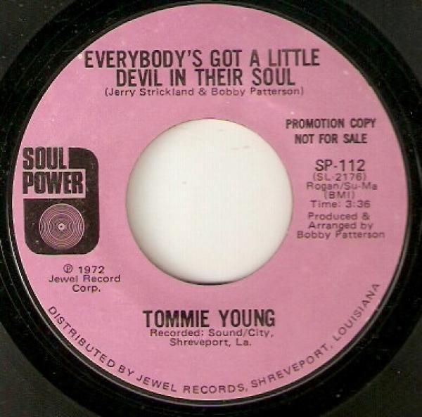 Tommie Young - Everybody's Got A Little Devil In Their Soul