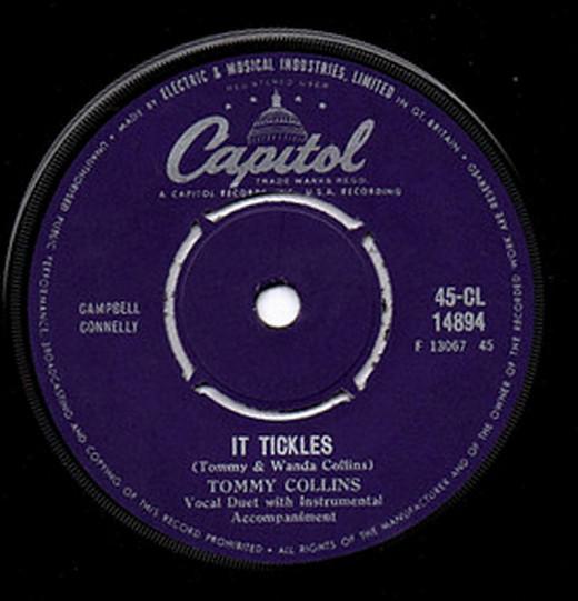 Tommy Collins - It Tickles / Let Down