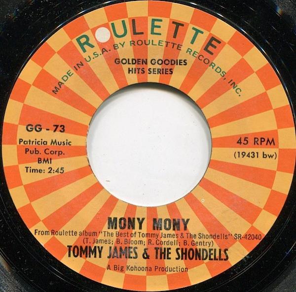 Tommy James & The Shondells - Mony Mony / Crystal Blue Persuasion