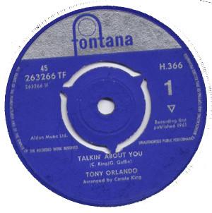 Tony Orlando - Talkin' About You