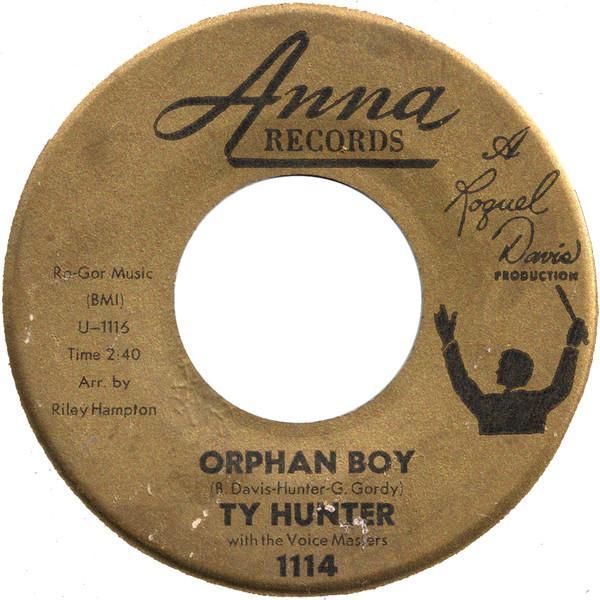 Ty Hunter, Voice Masters  - Orphan Boy