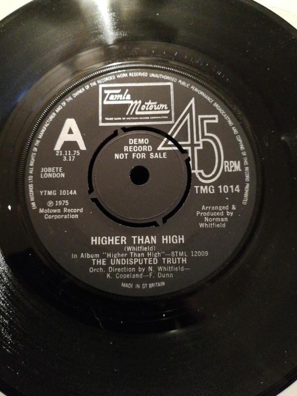 Undisputed Truth (2) - Higher Than High