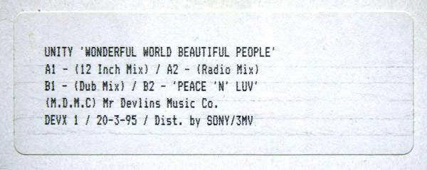 Unity  - Wonderful World Beautiful People