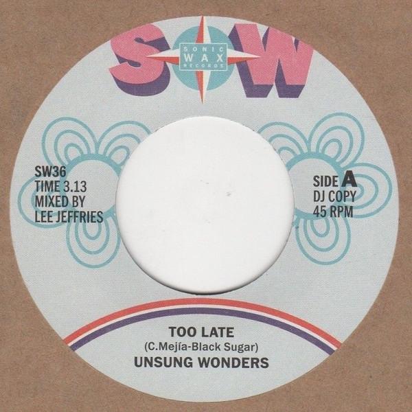Unsung Wonders - Too Late