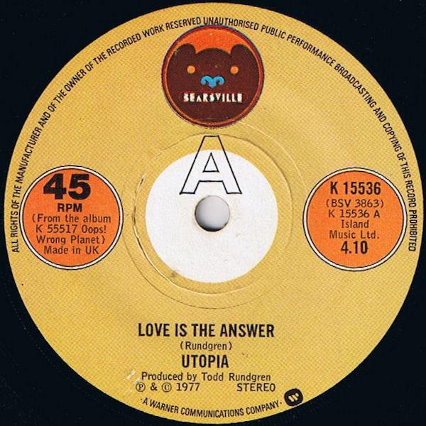 Utopia (5) - Love Is The Answer