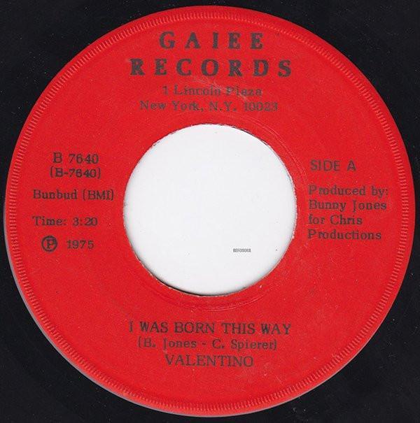 Valentino  - I Was Born This Way
