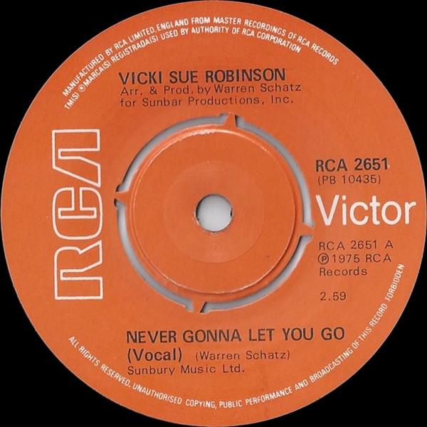 Vicki Sue Robinson - Never Gonna Let You Go