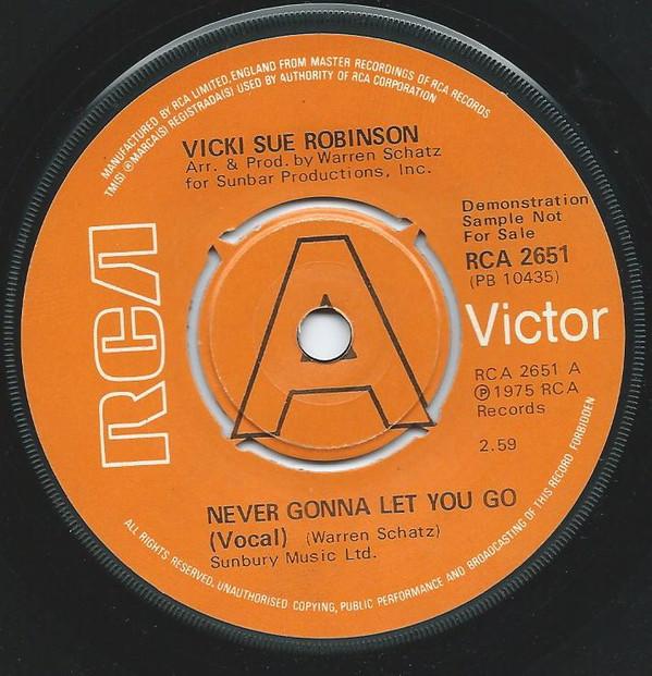 Vicki Sue Robinson - Never Gonna Let You Go
