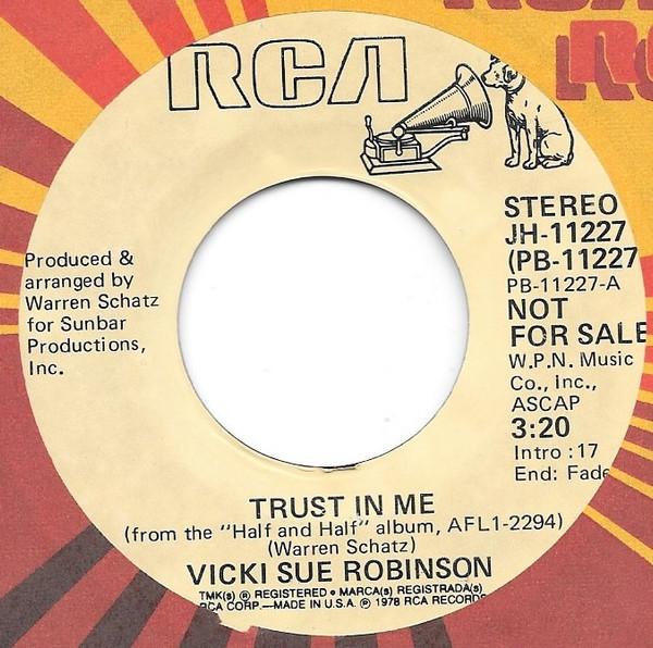 Vicki Sue Robinson - Trust In Me