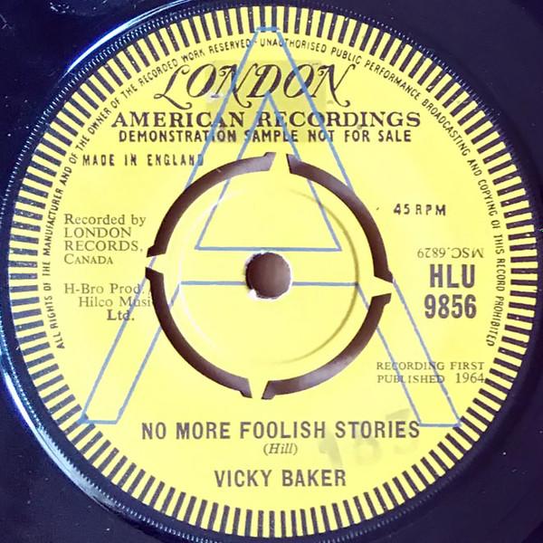 Vicky Baker - No More Foolish Stories