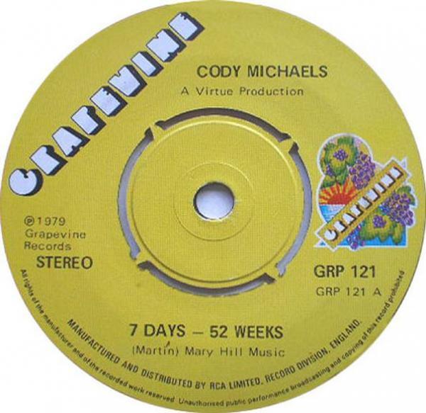 Virtue Orchestra, Cody Michaels - 7 Days - 52 Weeks / Don't Look Back