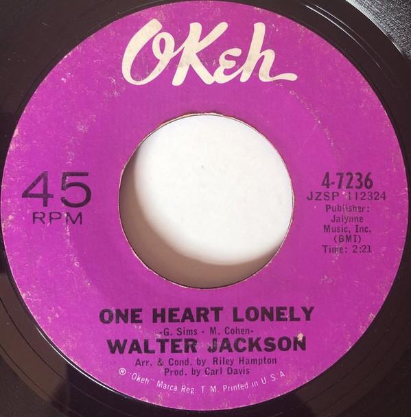 Walter Jackson - One Heart Lonely