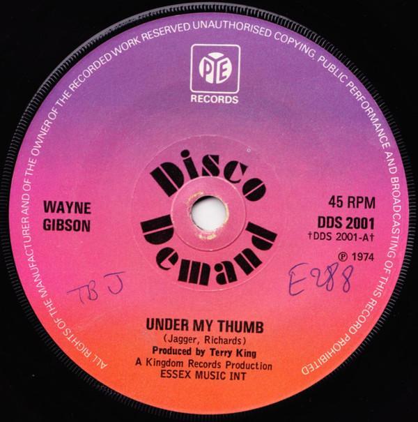 Wayne Gibson - Under My Thumb