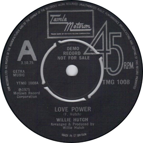 Willie Hutch - Love Power / Get Ready For The Get Down