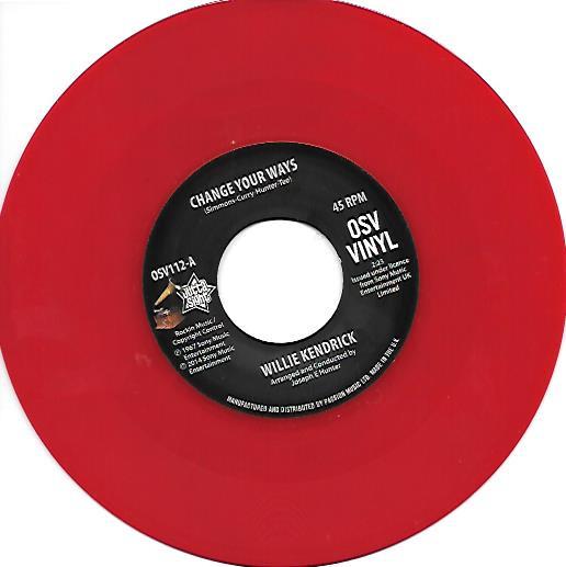 Willie Kendrick - Change Your Ways / What's That On Your Finger