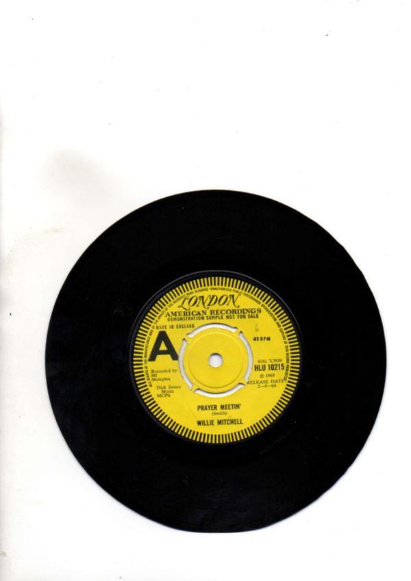 Willie Mitchell - Prayer Meetin' / Rum Daddy
