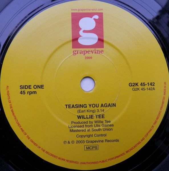 Willie Tee - Teasing You Again / Teasing You