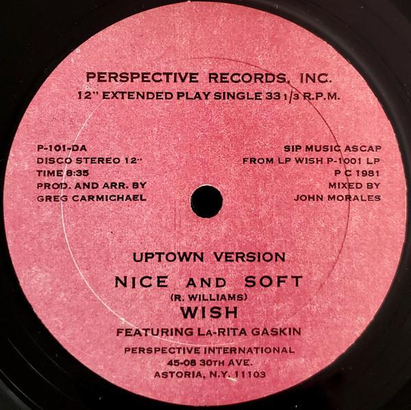 Wish , La-Rita Gaskin - Nice And Soft