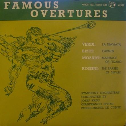 Wolfgang Amadeus Mozart, Giuseppe Verdi, Georges Bizet, Gioacchino Rossini - Famous Overtures