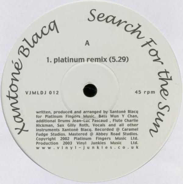 Xantoné Blacq - Search For The Sun