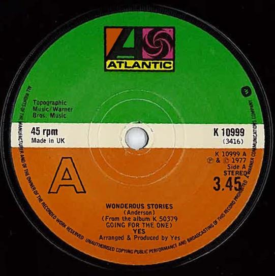 Yes - Wonderous Stories